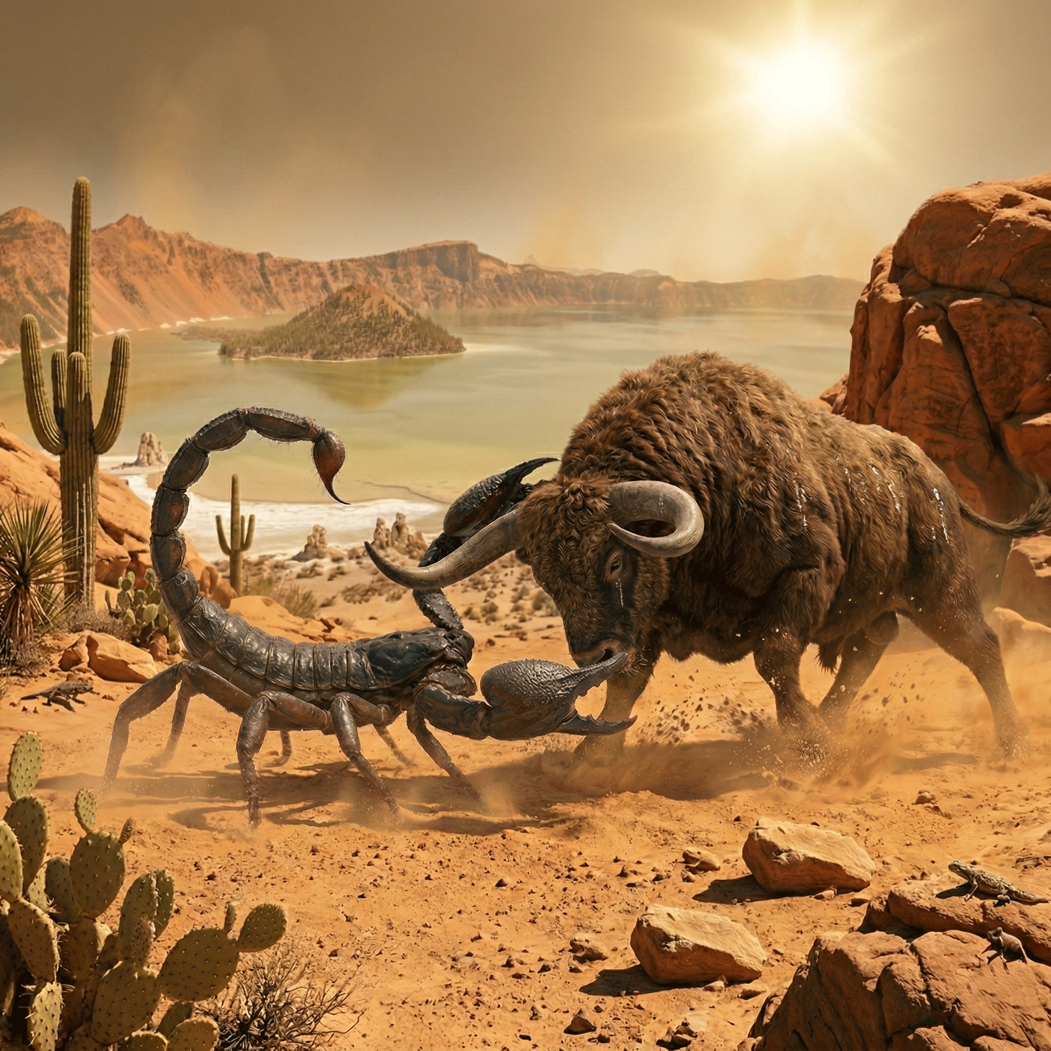 L'axe Taureau / Scorpion